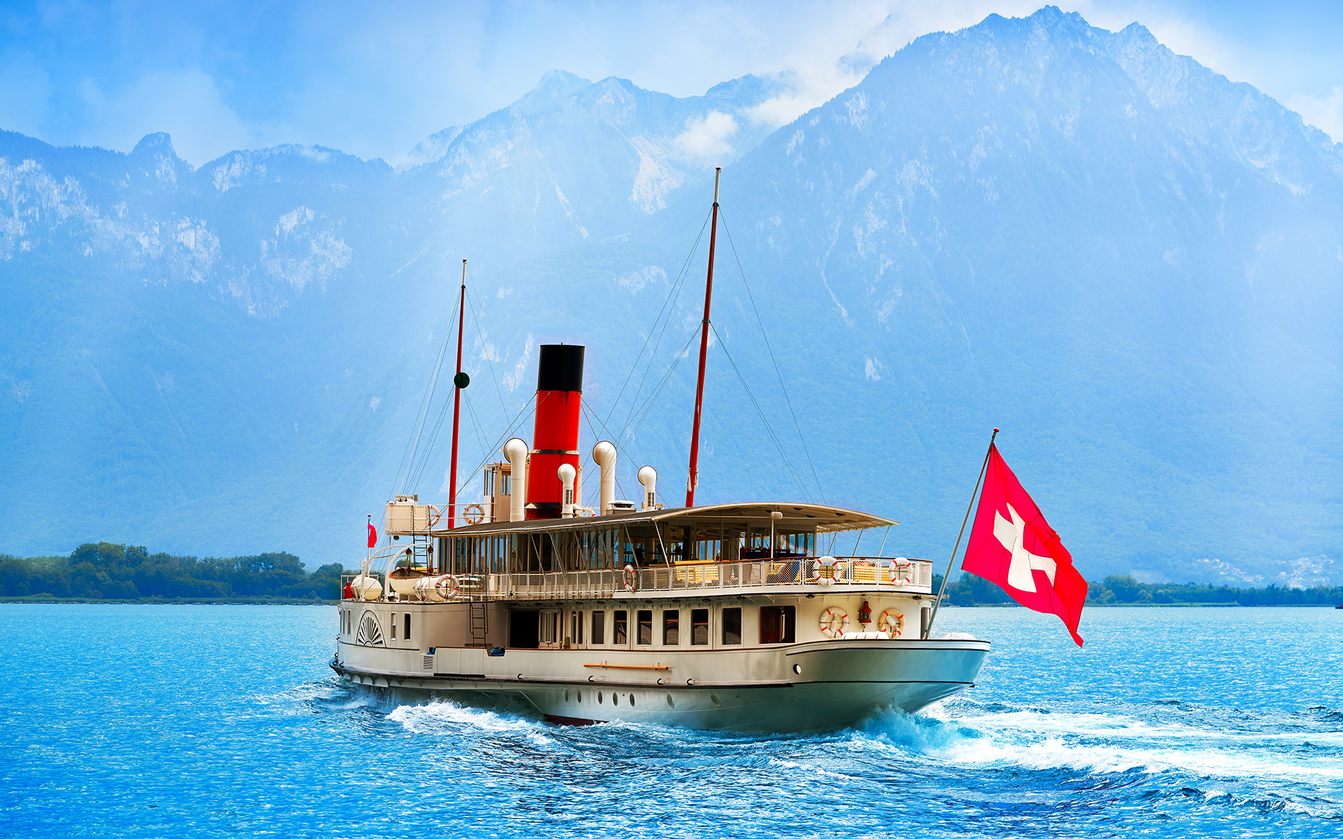 Lake Leman steamer
